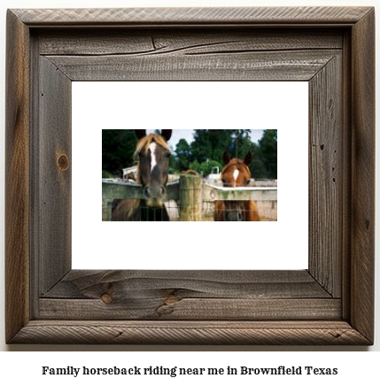 family horseback riding near me in Brownfield, Texas